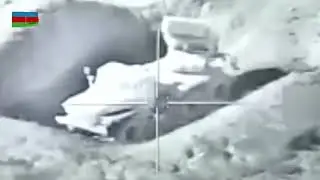 Azerbaycan Ordusu, Spike güdümlü füzeleri ile işgalci Ermeni unsurlarını vurduğu görüntüler!