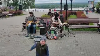 уличные музыканты города Перми