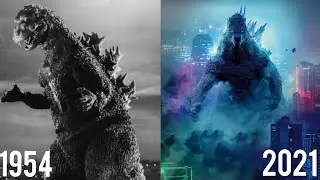 Evolution of Godzilla | Bad Romance| 1954 vs 2019 vs 2021