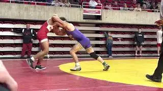Julian Farber (UNI) vs Nicolar Rivera (Wisconsin)