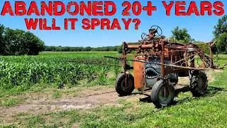 Can We Farm With ABANDONDED EQUIPMENT? - Ep. 5 - Spraying The Field