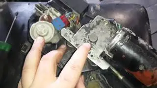 Моторчик люка mercedes w124