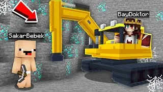 WE BECAME 24-HOUR CONSTRUCTION WORKERS 🏙️ - Minecraft