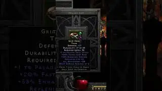 This Tiara Was So CLOSE!  #diablo2resurrected #gaming #d2r #shorts