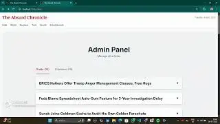Agentic AI News Platform | Full-Stack Project Demo (Next.js, Python, FastAPI)