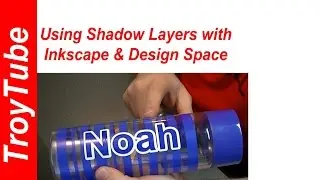 How to do Shadow Layers in Design Space and Inkscape
