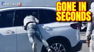 San Francisco Tourists Get Everything Stolen From Their Cars In SECONDS