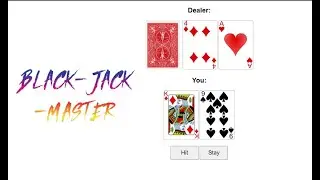 Code Blackjack with JavaScript HTML CSS