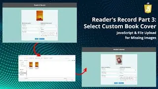 Select Book Cover if Google API Image Not Found | JavaScript for Beginners | Reader's Record 3