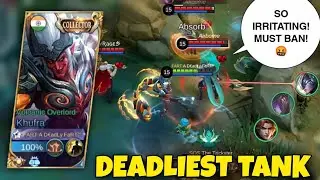 KHUFRA - THE MOST IRRITATING TANK IN ML 🔥| WOLF XOTIC | MLBB