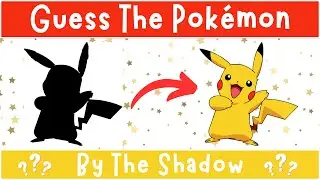 Can You Guess The Pokemon Character By The Shadow | 50 Pokemon Quiz