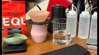 How to make a designer coffee water for Pour over coffee