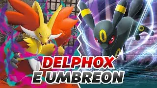 VGC: Fantástica Delphox e Umbreon insuportável com telas 🎮 Pokémon Scarlet e Violet