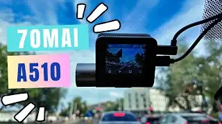70mai Dash Cam A510 Review - Excellent Car Dash Camera!