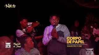 Corpo de papel - apresentação do EP Manchete do jornal