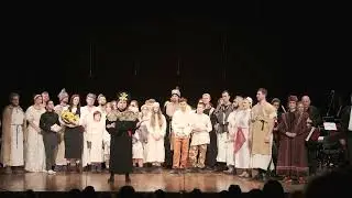 Участники театральной постановки "Россия в Смутные времена"