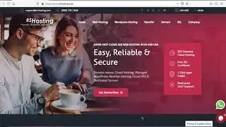 How to register domain name and order web hosting service?