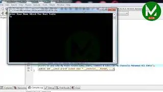 Print Table of Any Number Program in C