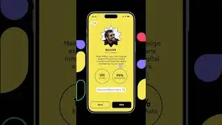 Bright Colours & Gradients | Job Finder App #appdesign #uiuxdesign #uidesign #uxdesign #tutorial