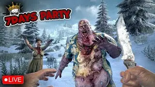 7 DAYS TO DIE ►Выживаем ►Выживание без рук►стрим 7daystodie
