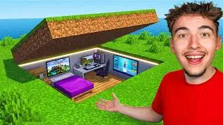 J'ai Construit la Base la plus SECRÈTE de Minecraft !