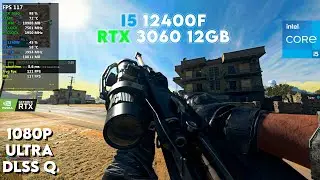 Warzone 2 - RTX 3060 12GB + i5 12400F - Extreme + DLSS 1080p Benchmark!
