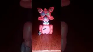 слепил фокси + youtooz #fnaf #lepka