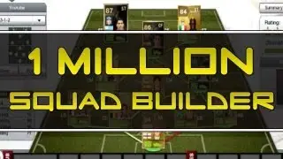 FUT13|SQUAD BUILDER| 1 milion coins