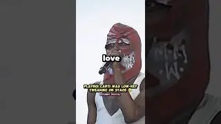 Playboi carti had finally saw how Zesty he sounded on stage 😭💅