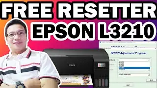 HOW TO RESET EPSON L3210? || EPSON RESET