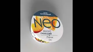 Йогурт «Греческий» с персиком «NEO» 1,7% 125г
