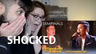MARCELITO POMOY TIME TO SAY GOODBYE CON TE PARTIRÒ AGT CHAMPIONS (REACTION)