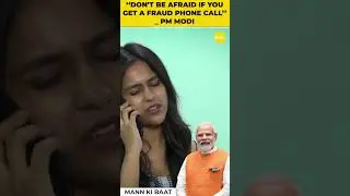 ''Don't be afraid if you get a phone call'' PM Modi Mann Ki Baat #mannkibaat #pmmodi #shorts