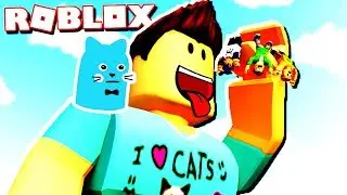 СТАНЬ ГИГАНТСКИМ БОССОМ И ПОБЕДИ МАЛЯВОК в РОБЛОКС - BATTLE AS A GIANT BOSS ROBLOX ПО РУССКИ