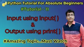 input and output in python in hindi | input function in python | print function in python