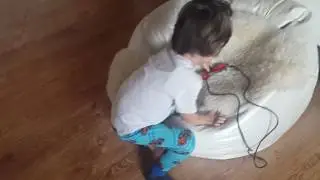 Знакомство со скакалкой.