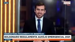 BOLSONARO REGULAMENTA NOVO AUXILIO EMERGENCIAL .