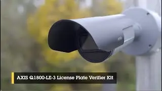 Robust, cost-efficient kit for high speeds - AXIS Q1800-LE-3 License Plate Verifier Kit