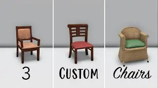 3 Custom CHAIR Designs! | Bloxburg