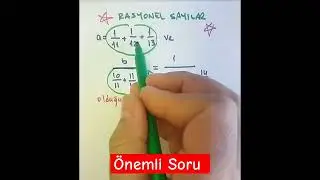 Rasyonel Sayılar #tyt #2024 #yks #kpss #denklemler