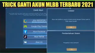 CARA MUDAH GANTI AKUN MOBILE LEGENDS TERBARU 2022