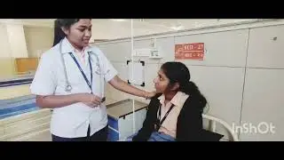 Conversation between staff Nurse and patient 😇#communication