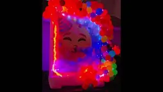 superior inflatables red birthday party photobooth backdrop example