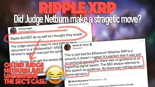 Ripple XRP: Did Judge Netburn’s Decision On Hinman’s Speech Just Validate The Fair Notice Argument?
