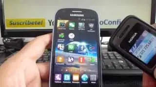 como asignar tonos a un contacto en android samsung Galaxy s3 mini i8190 español Full HD
