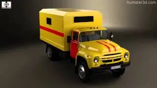ZIL 130 Service Truck 1994 3D model by 3DModels.org