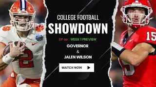 Week 1 College Football Preview | College Football Showdown