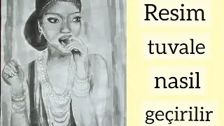 resım tuvale nasıl gecırılır  🖌