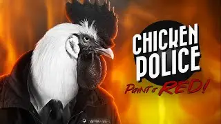 ОГНЕННАЯ ЛОВУШКА ★ Chicken Police - Paint it RED! Прохождение игры #6
