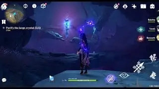 Chasm purify the large crystal Genshin Impact